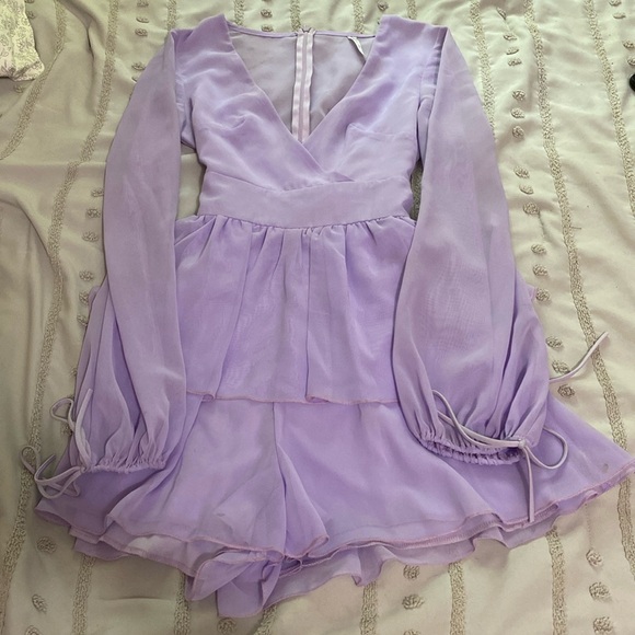 Lucy in the Sky Dresses & Skirts - purple romper dress